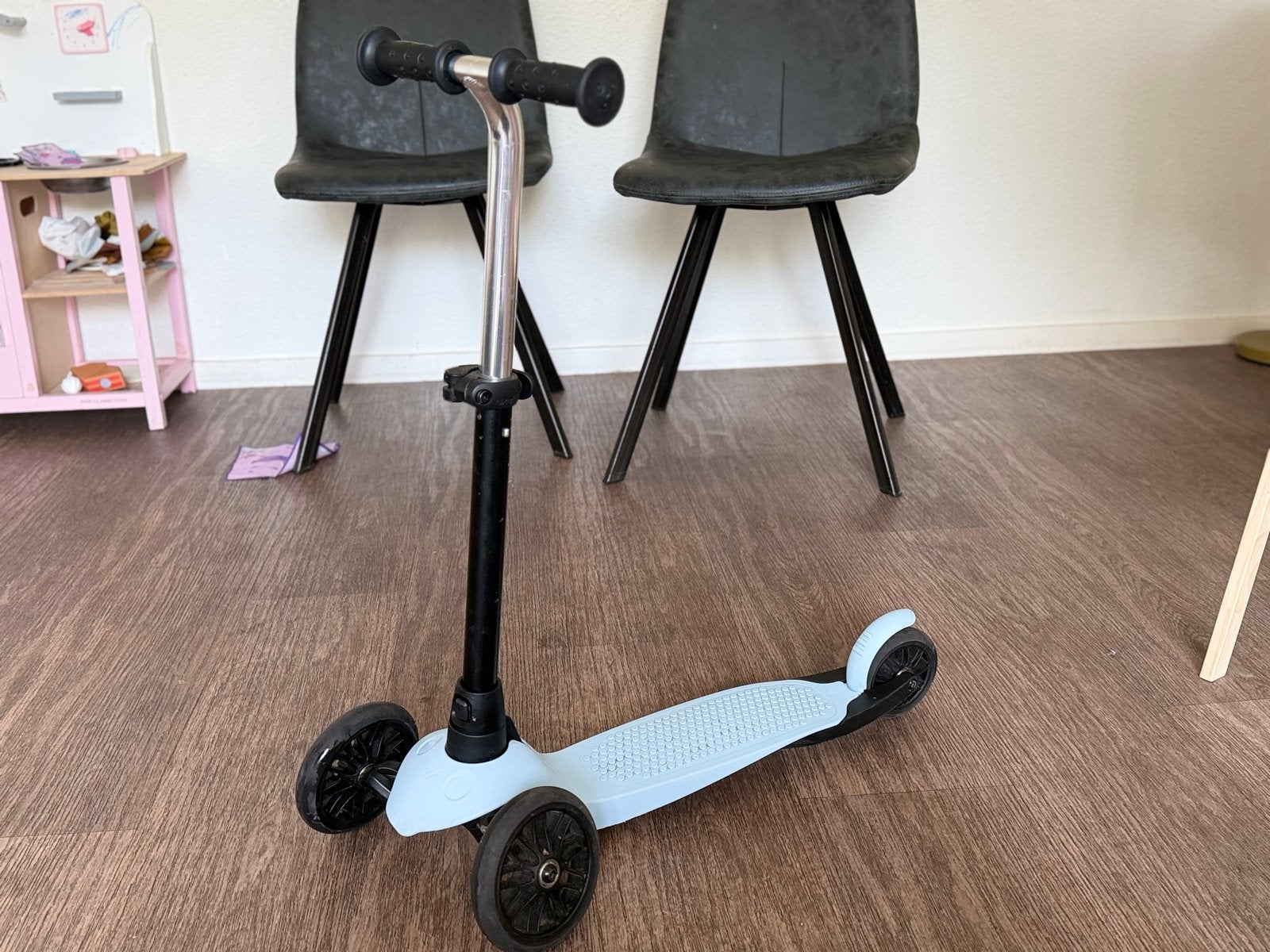 Kinderstep met 3 wielen - Lichtblauw, Fietsen en Brommers, Ophalen, Gebruikt, Gewone step