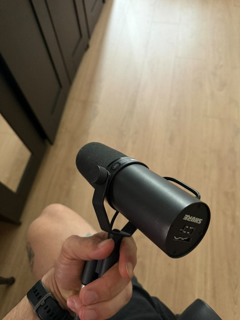 Shure SM7B+cloudlifter  CL-1, Muziek en Instrumenten, Ophalen of Verzenden, Zo goed als nieuw, Studiomicrofoon