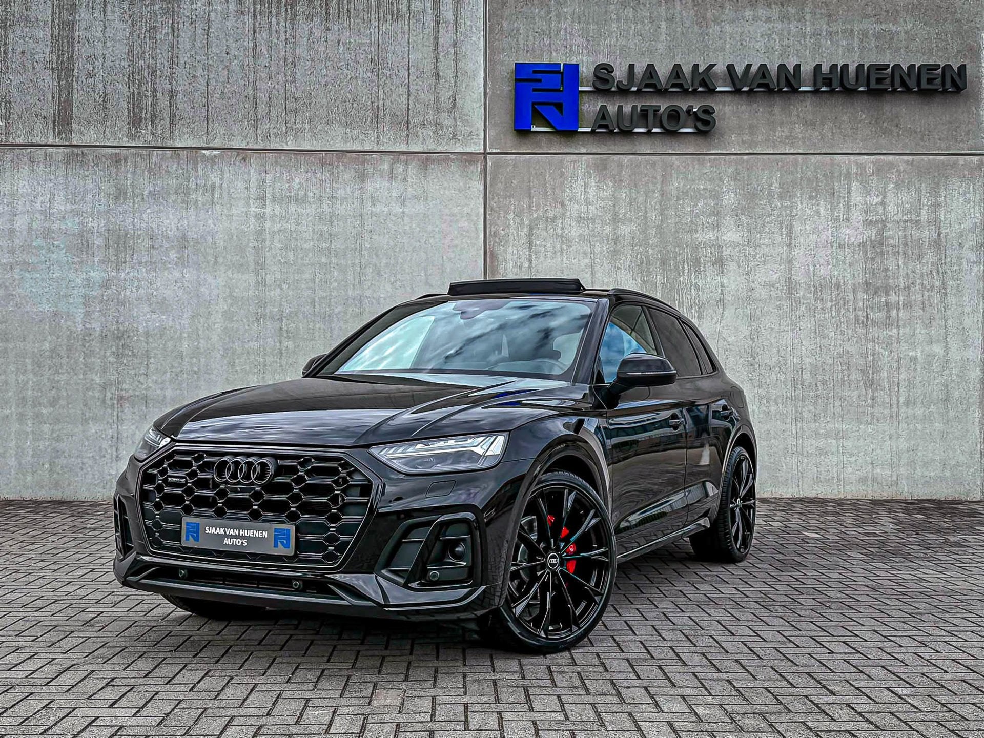 Audi Q5 50TFSIe 299PK Quattro Competition S Edition S-Line A, Auto's, Audi, Automaat, Gebruikt, 4 cilinders, Zwart