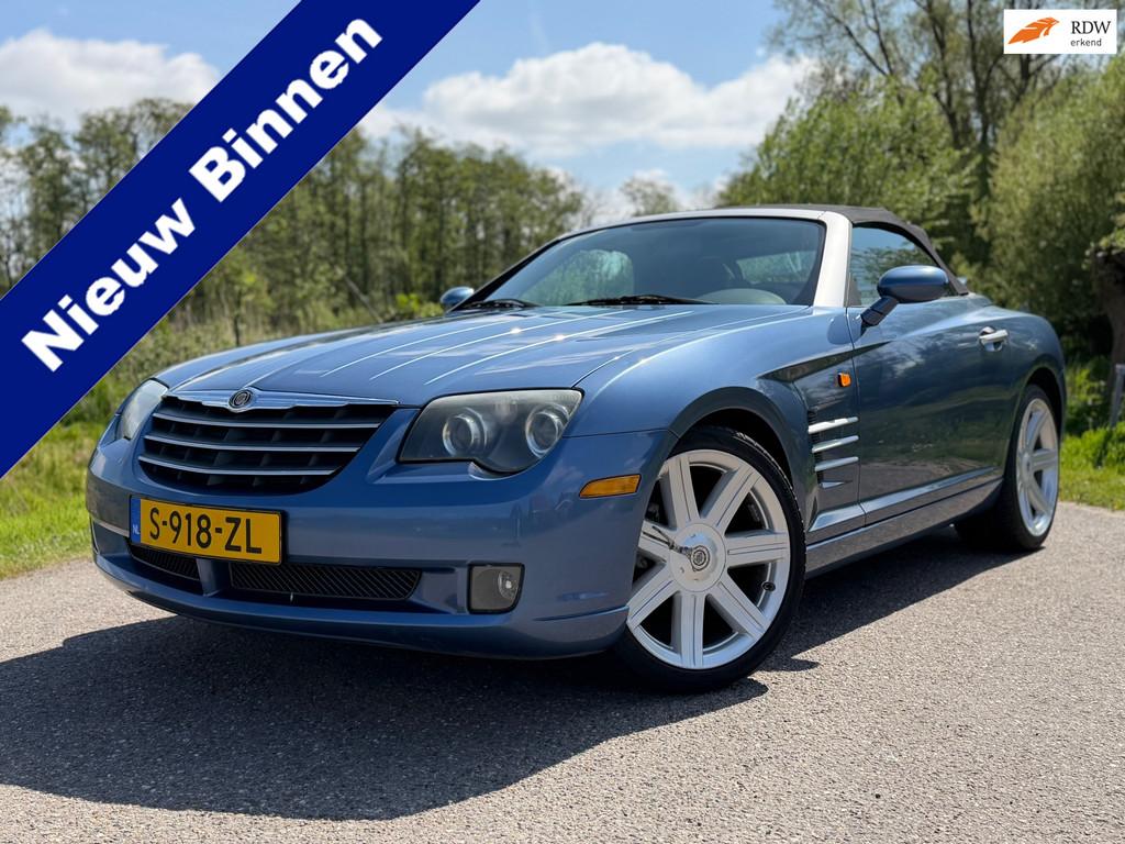 Chrysler Crossfire Cabrio 3.2 V6 Limited Automaat / Leder /, Auto's, Chrysler, Automaat, Achterwielaandrijving, Gebruikt, Beige