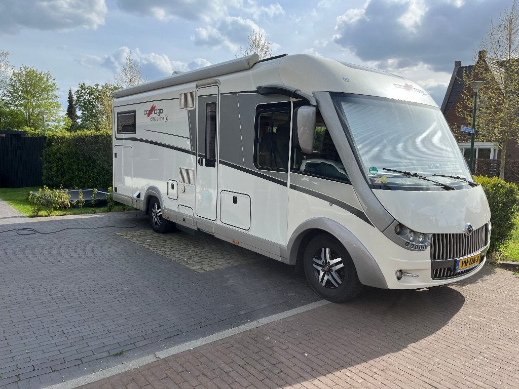 Carthago chic c-line 4.9, levelsysteem, automaat, hefbed, Caravans en Kamperen, Campers, Ringverwarming, Fiat, Gaslek-detector