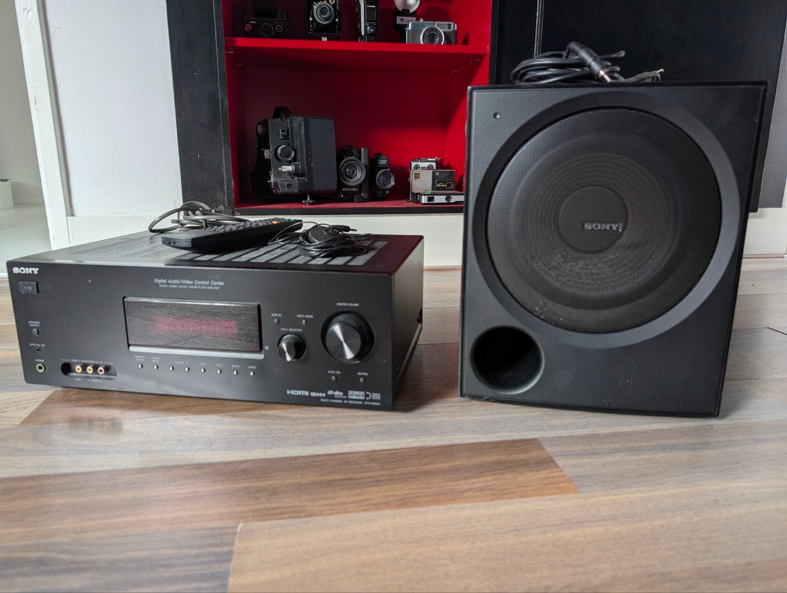 Sony STR-KG800 AV Receiver met actieve subwoofer, Ophalen, 70 watt of meer, Overige spelers, Sony