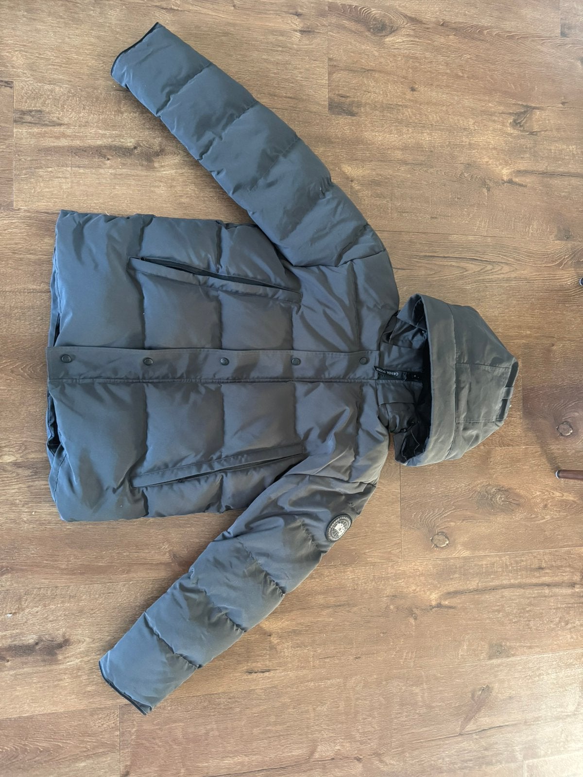 Canada Goose Wyndham L grey, Ophalen of Verzenden, Nieuw, Maat 52/54 (L), Grijs