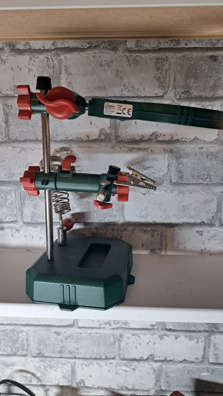 Soldeerhulp met vergrootglas en LED-verlichting, Ophalen of Verzenden