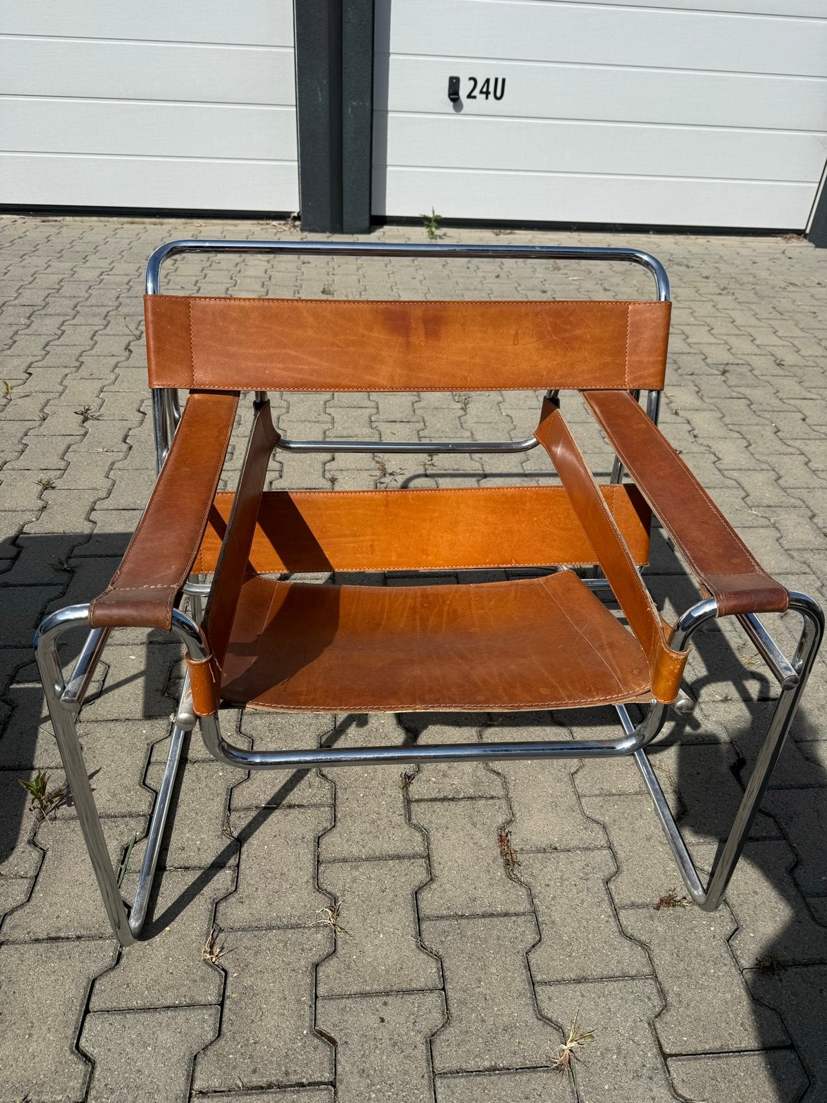 Diverse originele stoelen: van vintage tot modern design, Ophalen, Gebruikt, Overige kleuren, Leer