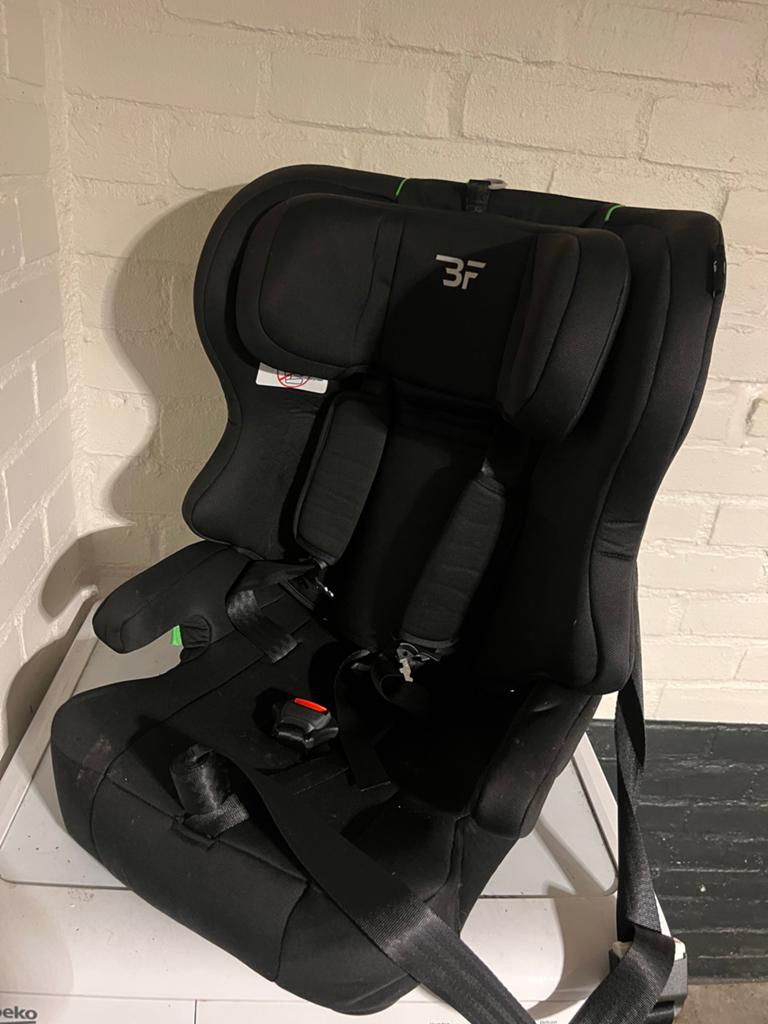 3F I-Size Universeel ISOFIX Autostoel 76-150cm, Autogordel of Isofix, 0 t/m 18 kg, Zo goed als nieuw, Verstelbare rugleuning