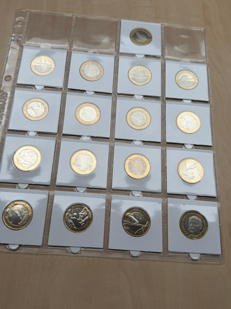 17x verschillende 5 euro Finland, Postzegels en Munten, Munten | Europa | Euromunten, Ophalen of Verzenden, Finland, 5 euro