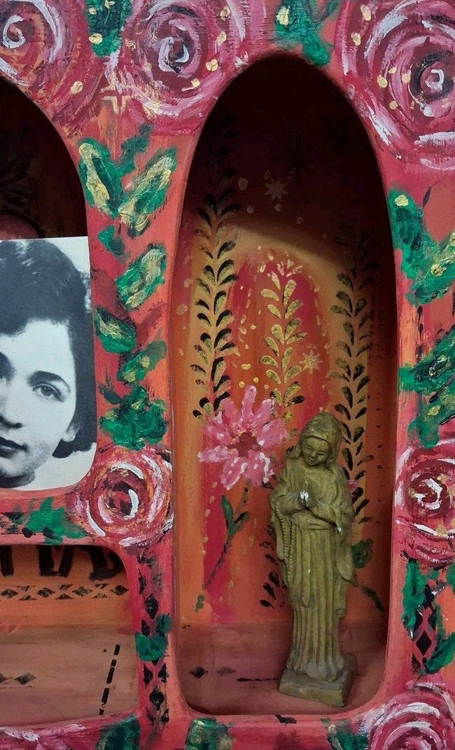 Mexicaans/Huisaltaar/Altaarkastje/Retablo, Ophalen of Verzenden