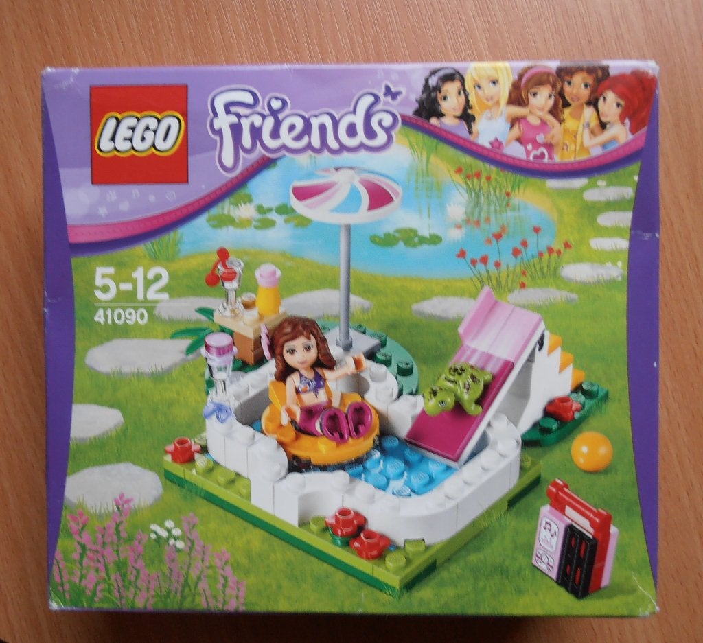 Lego Friends 41090 olivia's zwembad, Lego, Friends, Ophalen of Verzenden, Zo goed als nieuw