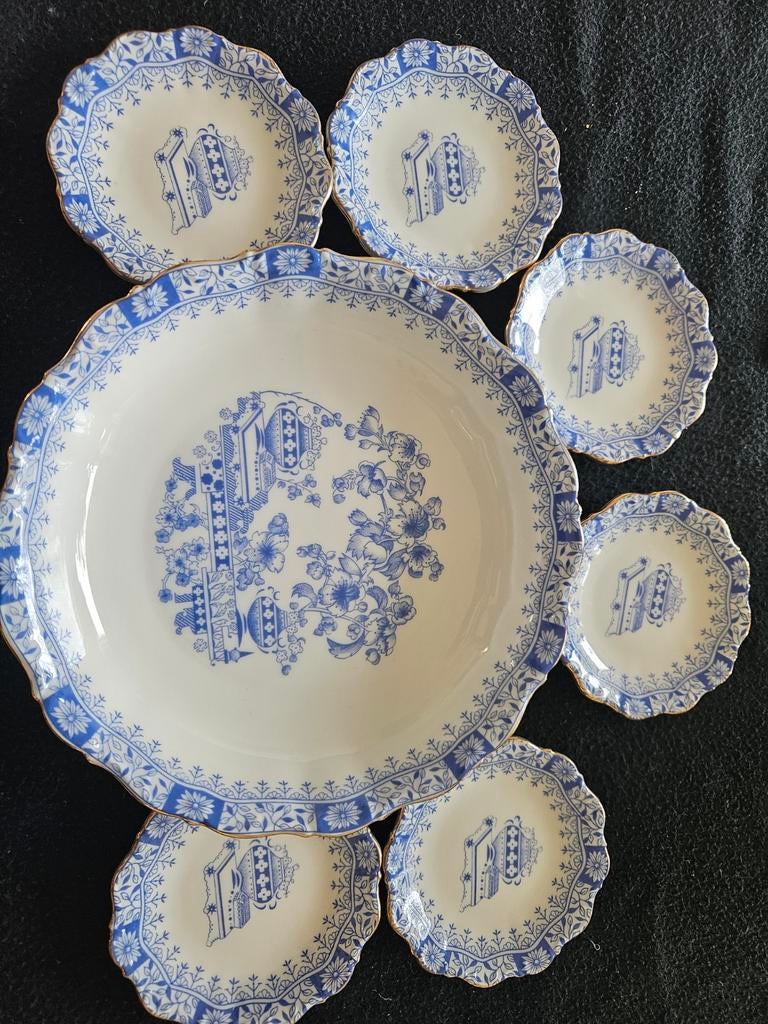 Antiek Delfts Blauw Schaal Set - seltmann weiden, Ophalen of Verzenden