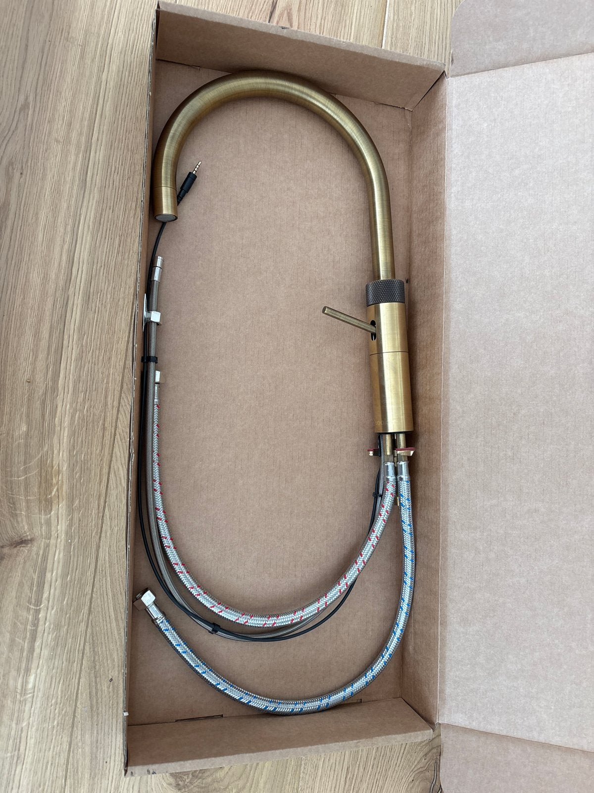 Quooker Fusion Round Messing Patina - Nieuw, Goud, Nieuw, Ophalen of Verzenden, Metaal
