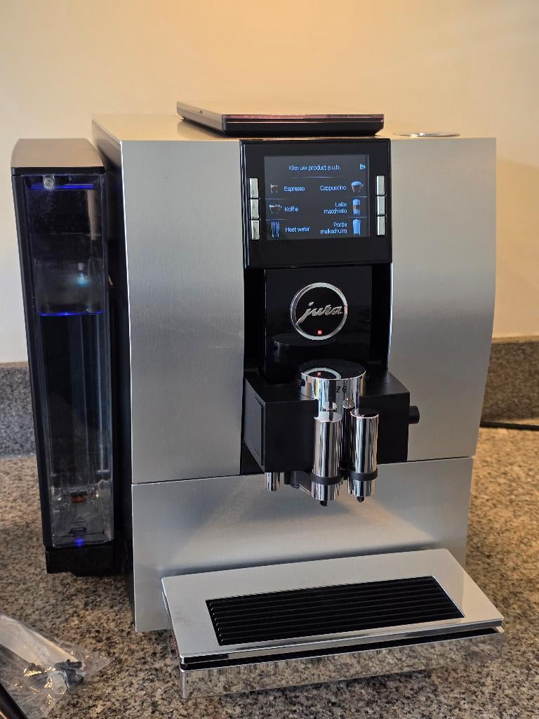 Gereviseerde Jura Z6 Aluminium | 6 Mnd Garantie | KoffieCare, Witgoed en Apparatuur, Koffiezetapparaten, Ophalen, Afneembaar waterreservoir