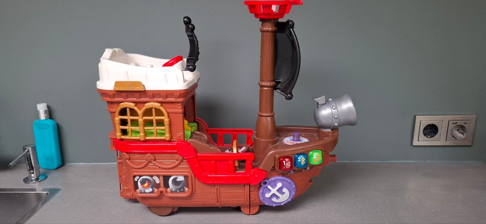 VTech  Piratenschip, Ophalen of Verzenden, Zo goed als nieuw, 6 maanden tot 2 jaar