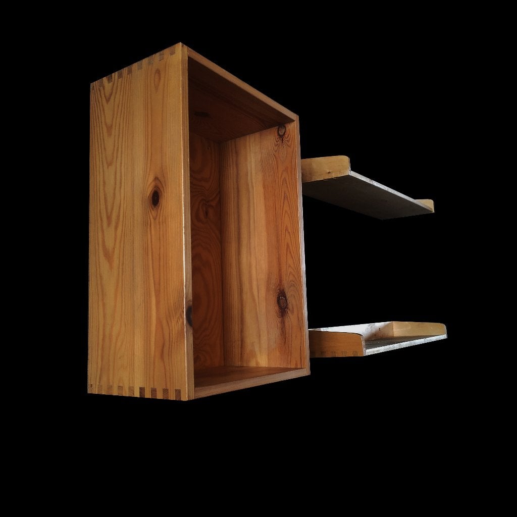 Fantastisch vintage pine Ate van Apeldoorn wandkastje, Antiek en Kunst, Ophalen of Verzenden