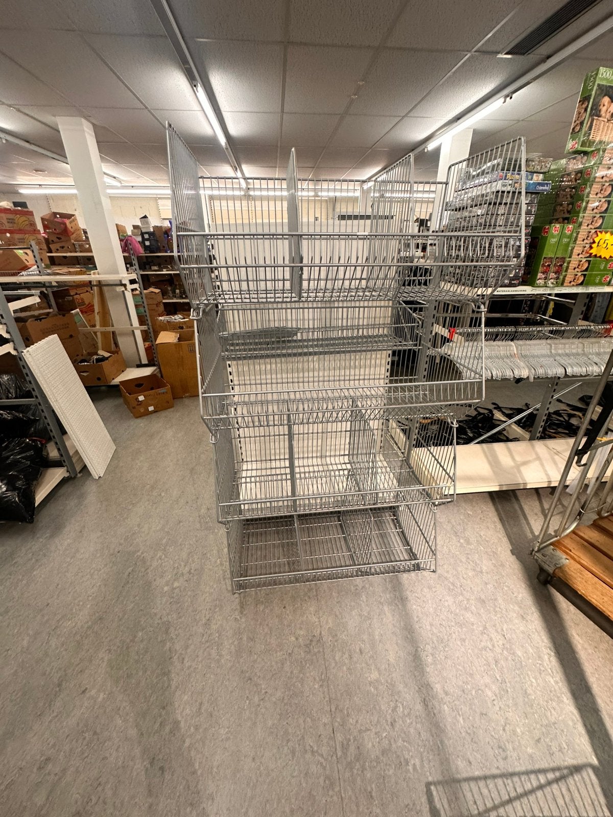 Partij van 20 stuks draadmanden stapelbaar zo goed als nieuw, Ophalen, Minimjm, Nieuwwest106@gmail.com, 250 mm of meer