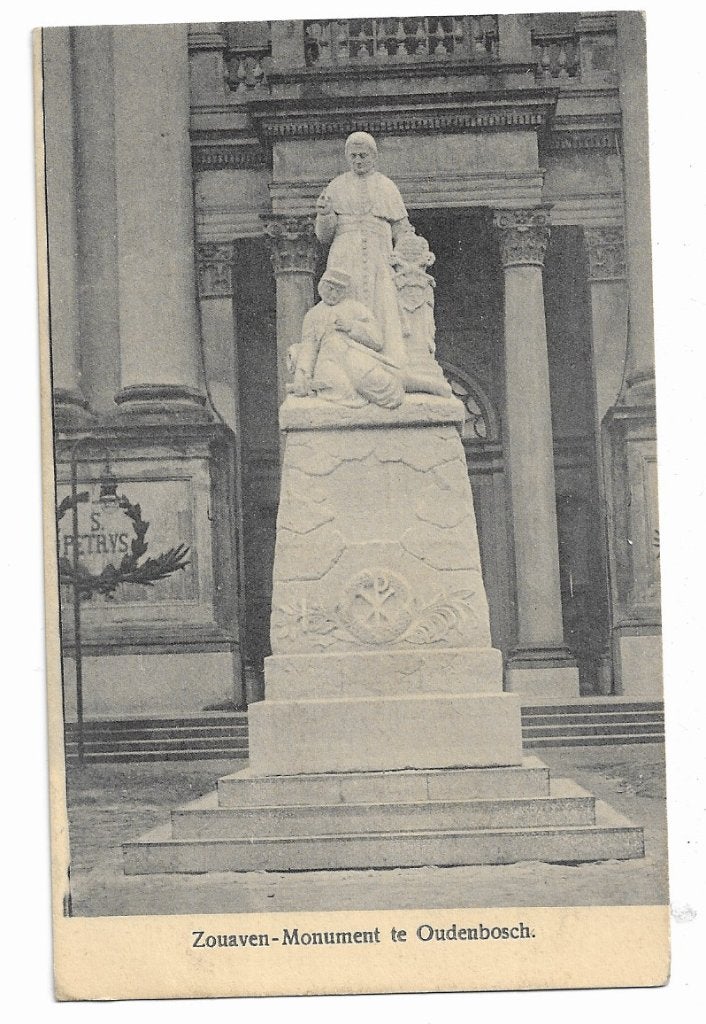 Zouaven-Monument te Oudenbosch, Ophalen of Verzenden, 1920 tot 1940, Ongelopen, Noord-Brabant