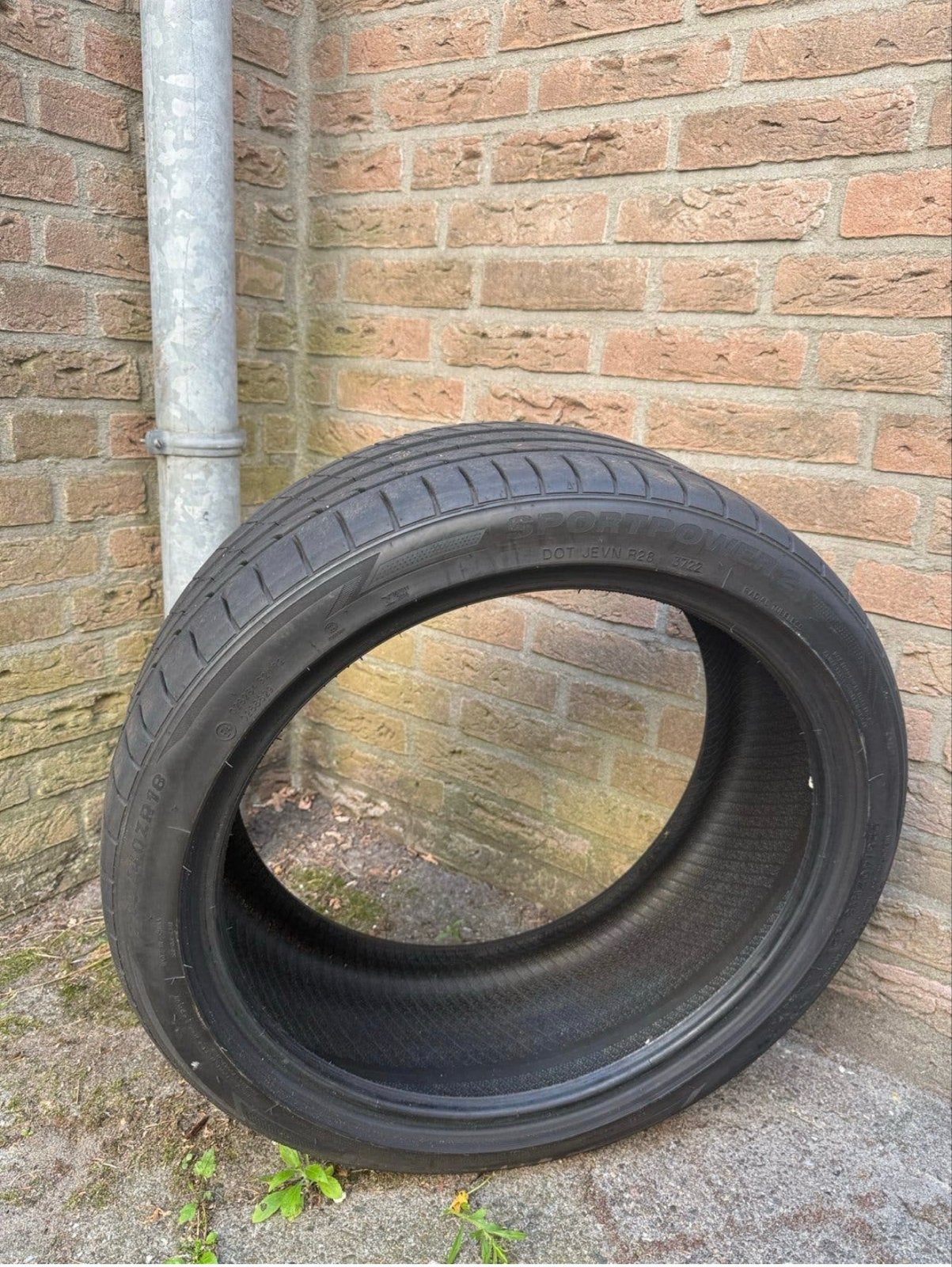 Sportpower 2 band 225/40R18, Ophalen, Gebruikt