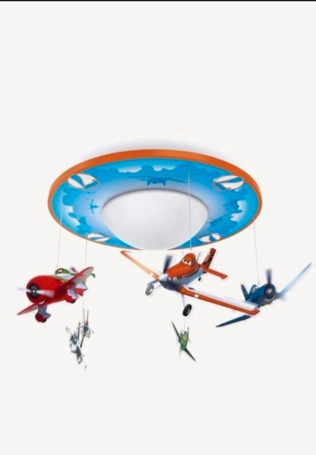 Philips Disney Planes plafondlamp LED kinderkamer, Ophalen of Verzenden, Zo goed als nieuw, Lamp