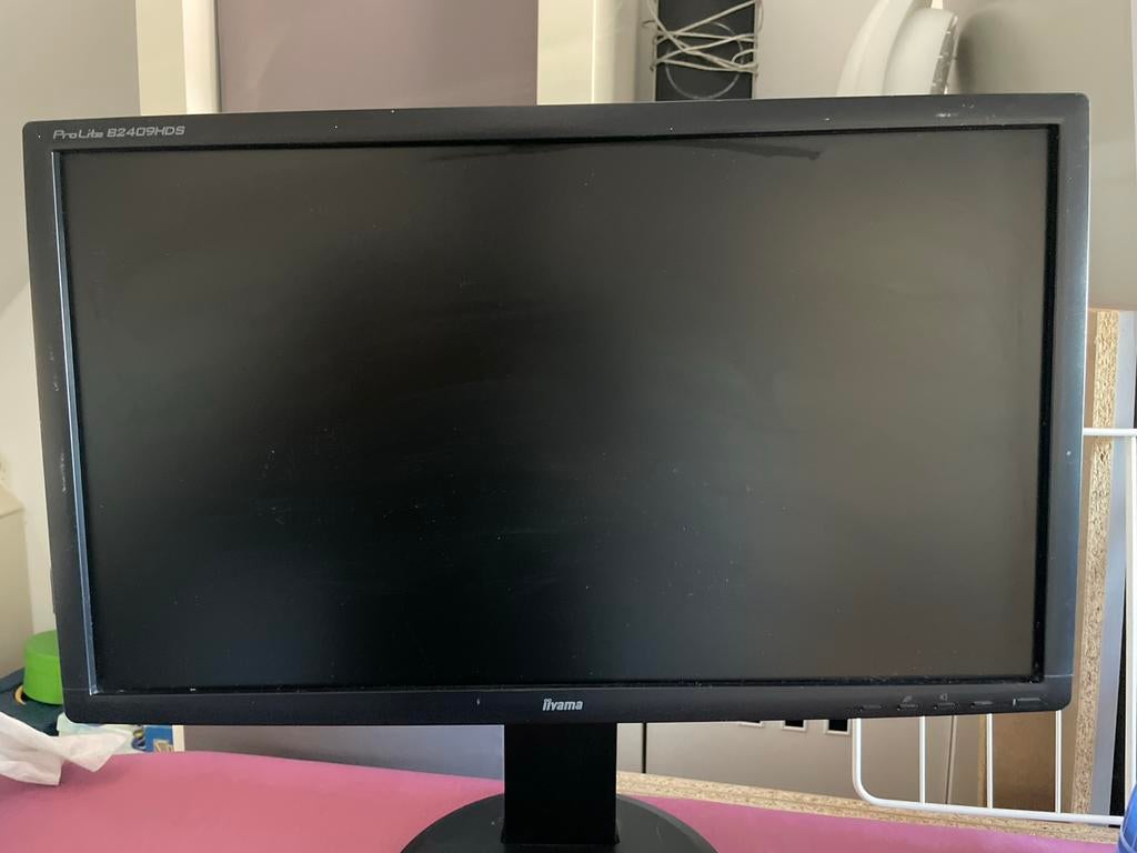 Iiyama ProLite B2409HDS-B1 24 inch Full HD Monitor, Computers en Software, Monitoren, Kantelbaar, Full HD, Ophalen of Verzenden