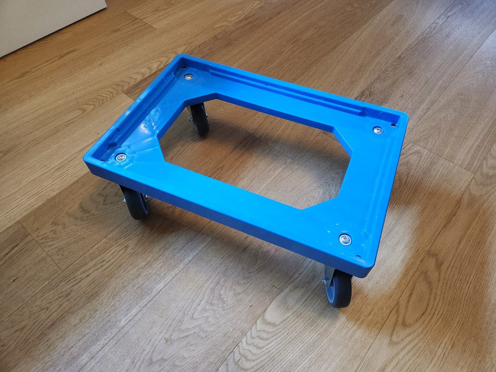 Euro krattenroller 60x40 cm, 250kg capaciteit, Doe-het-zelf en Verbouw, Transportwagens, 100 liter of meer, Ophalen, Transportkar