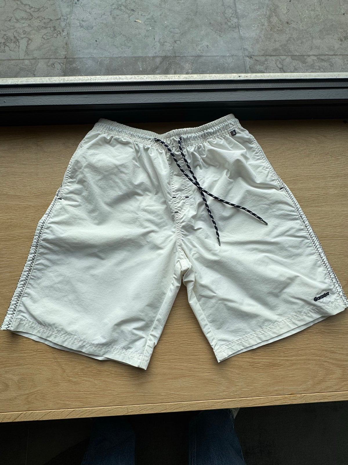 Gaastra zwemshort - maat M - wit, Kleding | Heren, Ophalen of Verzenden, Maat 48/50 (M), Wit, Zwemshort