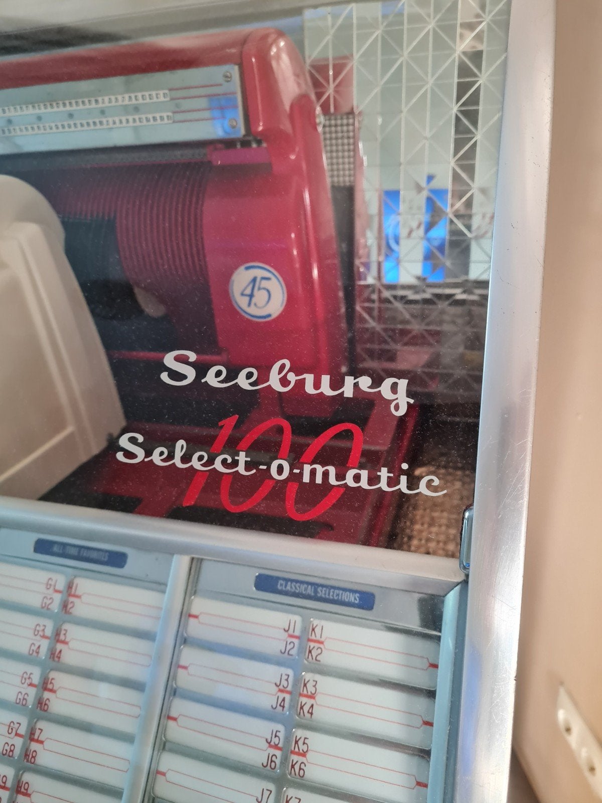 Seeburg jukebox gerestaureerd, Ophalen of Verzenden, 1950 tot 1960, Seeburg