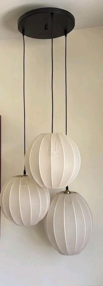 GAMMA hanglamp Emma beige zwart, Ophalen, Nieuw, Minder dan 50 cm