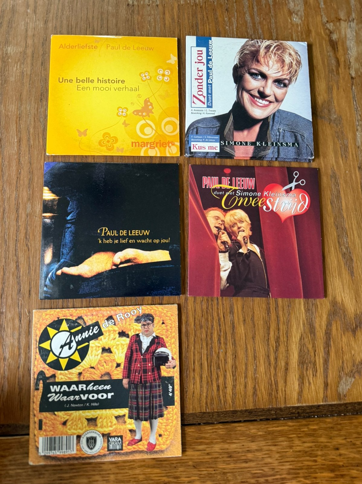 Paul de Leeuw singles, Ophalen of Verzenden, Gebruikt, Nederlandstalig