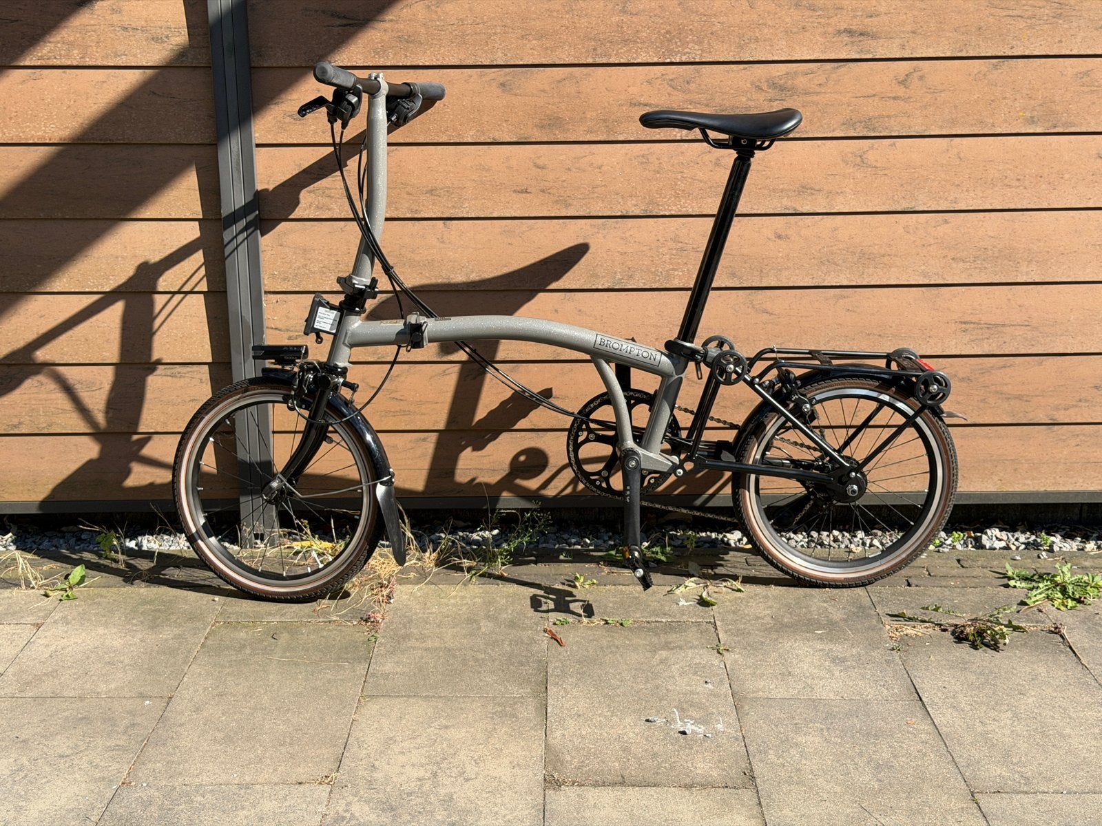 Brompton P-Line - Ideaal voor woon-werkverkeer, Ophalen, Brompton, Velgrem, 16 tot 18 inch