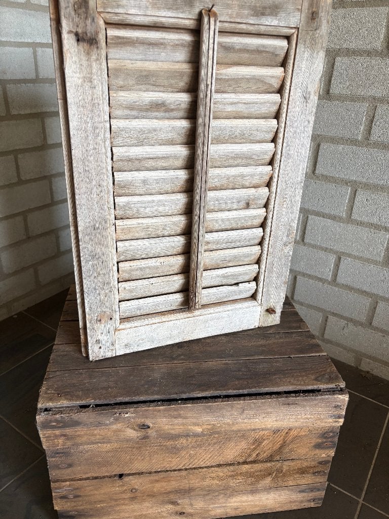 Louvre deurtje gebruikt  / landelijk, Ophalen of Verzenden