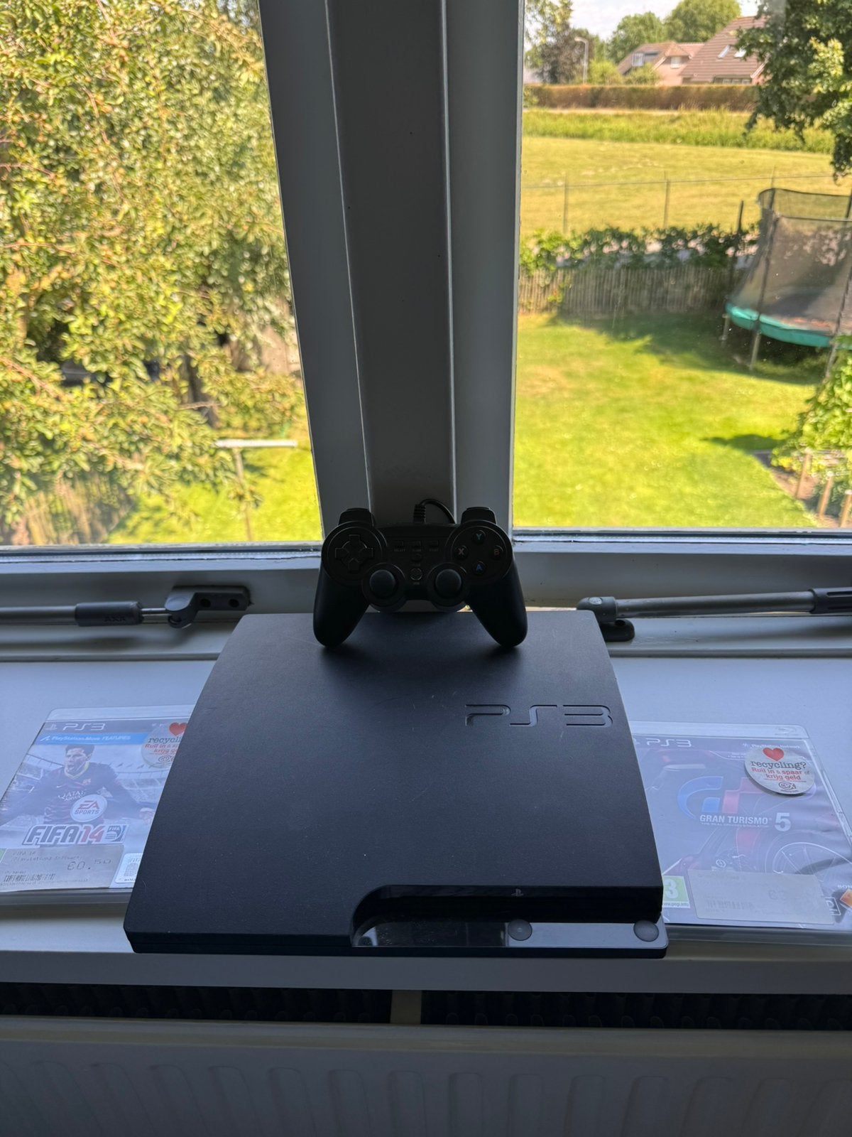 PlayStation 3 slim, Spelcomputers en Games, Spelcomputers | Sony PlayStation 3, Met games, Ophalen of Verzenden, Zo goed als nieuw
