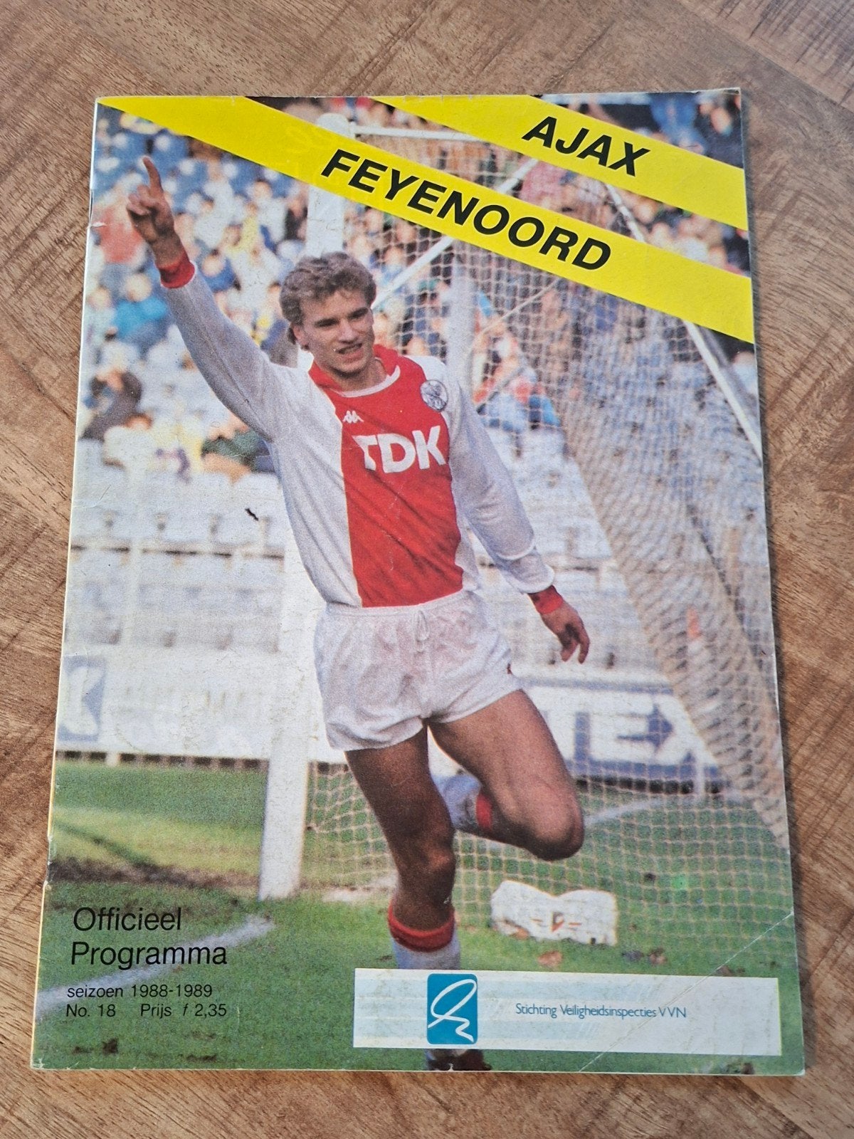 Ajax -Feyenoord Programma Magazine 1988/1989, Ophalen of Verzenden, Ajax, Boek of Tijdschrift