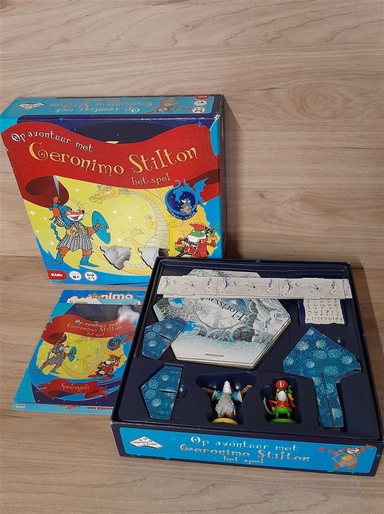 Op avontuur met Geronimo Stilton - het spel - s5557