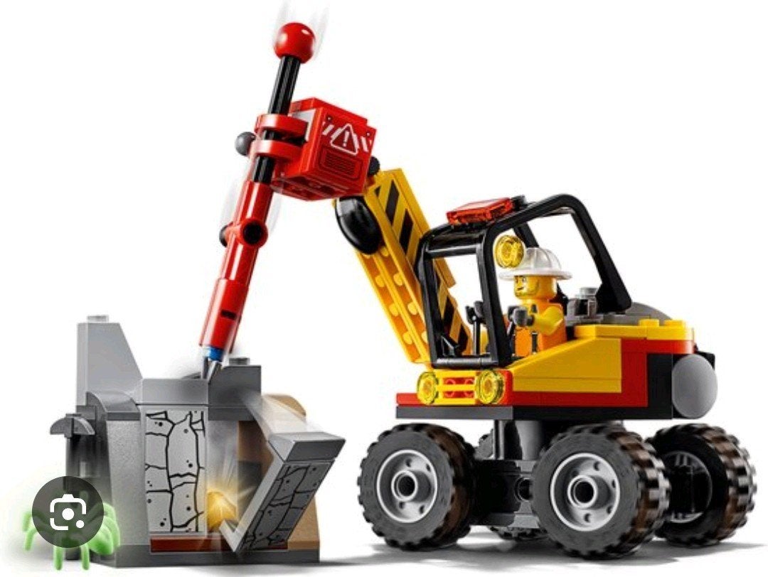 Lego City Krachtige Mijnbouwsplitter 60185, City, Lego, Ophalen of Verzenden, Zo goed als nieuw