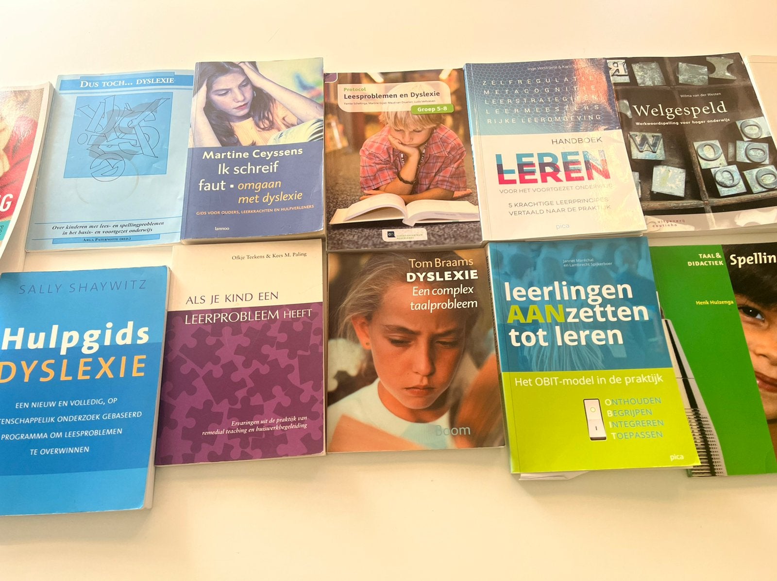 Dyslexie, leren leren, leerproblemen, Ophalen, Alpha, Zo goed als nieuw, HBO