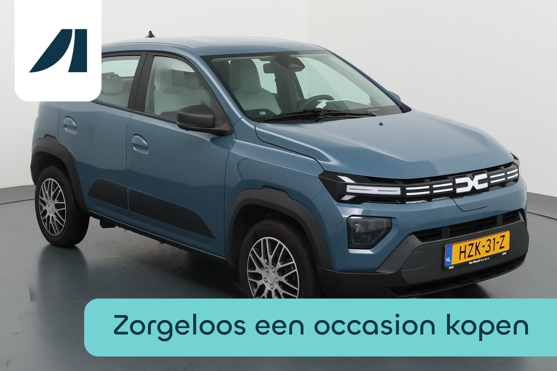 Dacia Spring Expression 65 26.8 kWh Voordelig en wendbaar de, Auto's, Stof, Gebruikt, 38 min, Origineel Nederlands