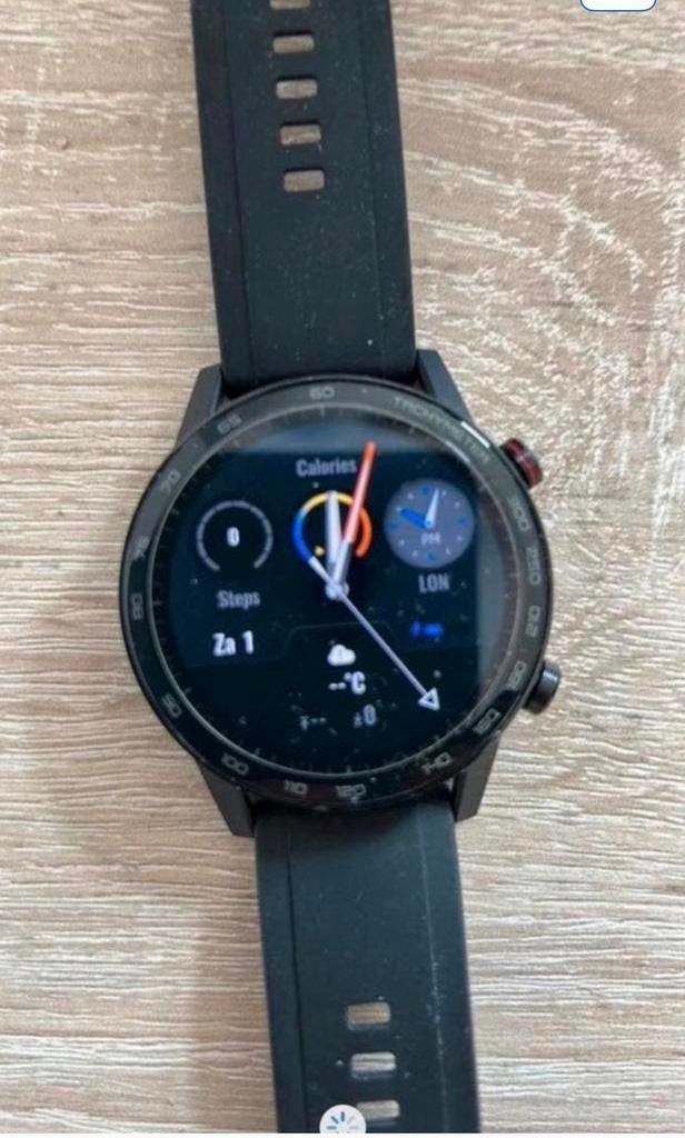 Huawei HONOR MagicWatch 2, Ophalen of Verzenden, Zo goed als nieuw, Zwart