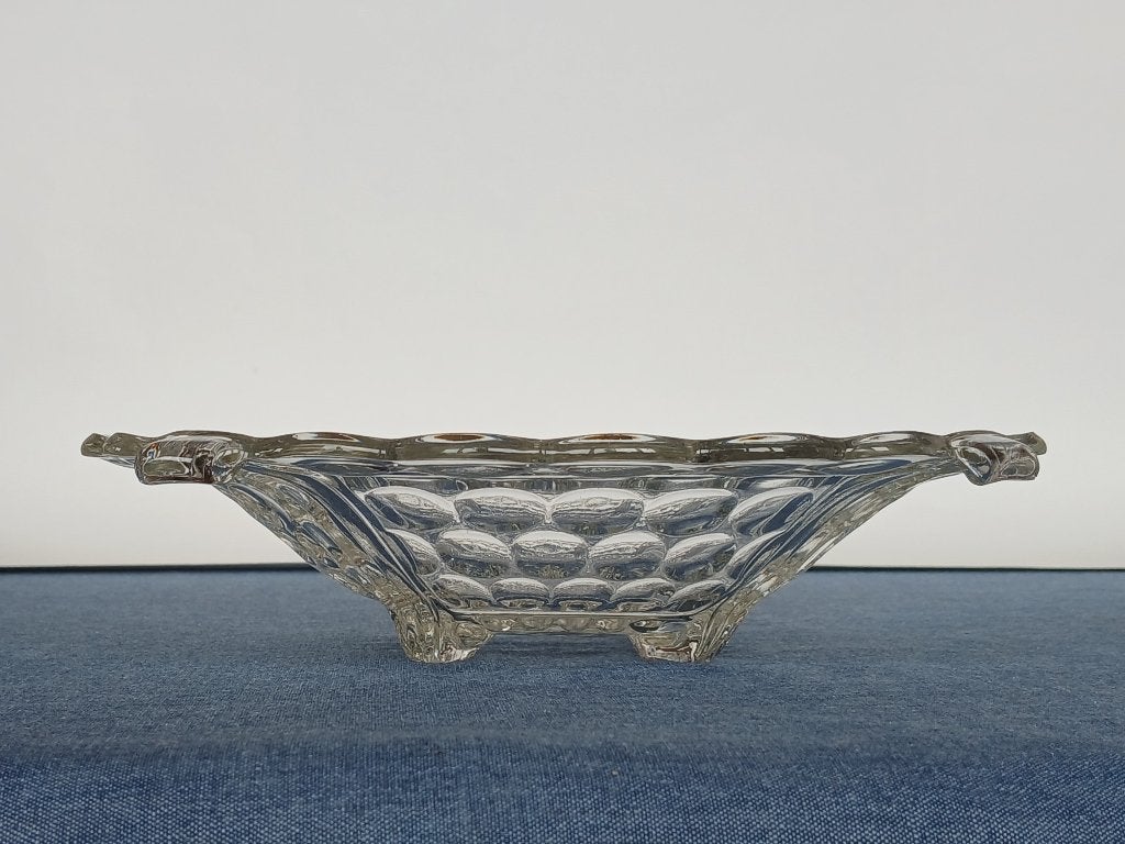 Schaal Walther & Söhne Brüssel Art Deco, Antiek en Kunst, Antiek | Glas en Kristal, Ophalen of Verzenden
