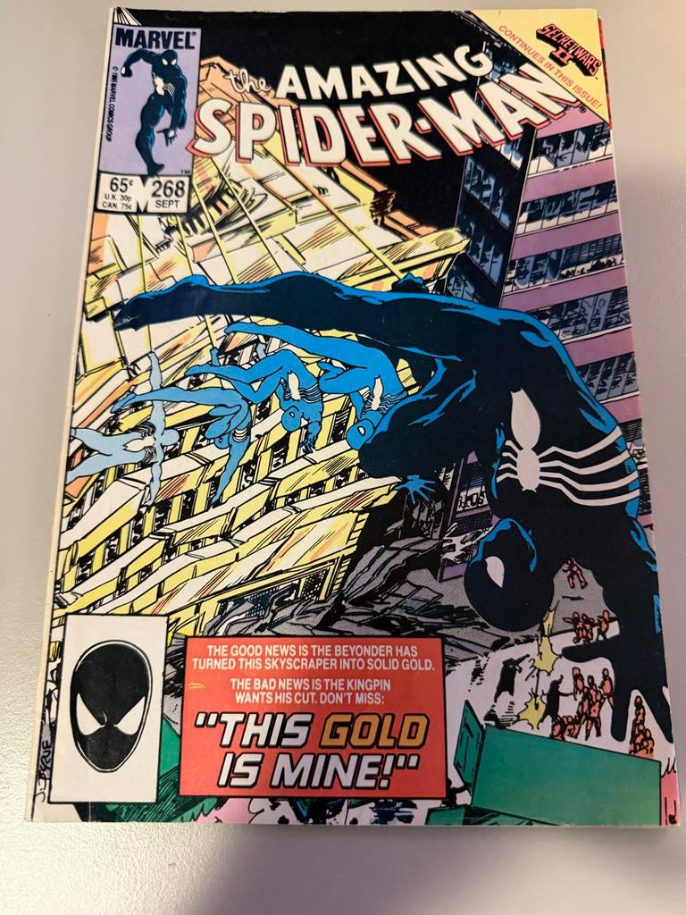 Amazing Spider-Man #268 (1985) - Goede Conditie, Eén stripboek, Ophalen of Verzenden, Gelezen