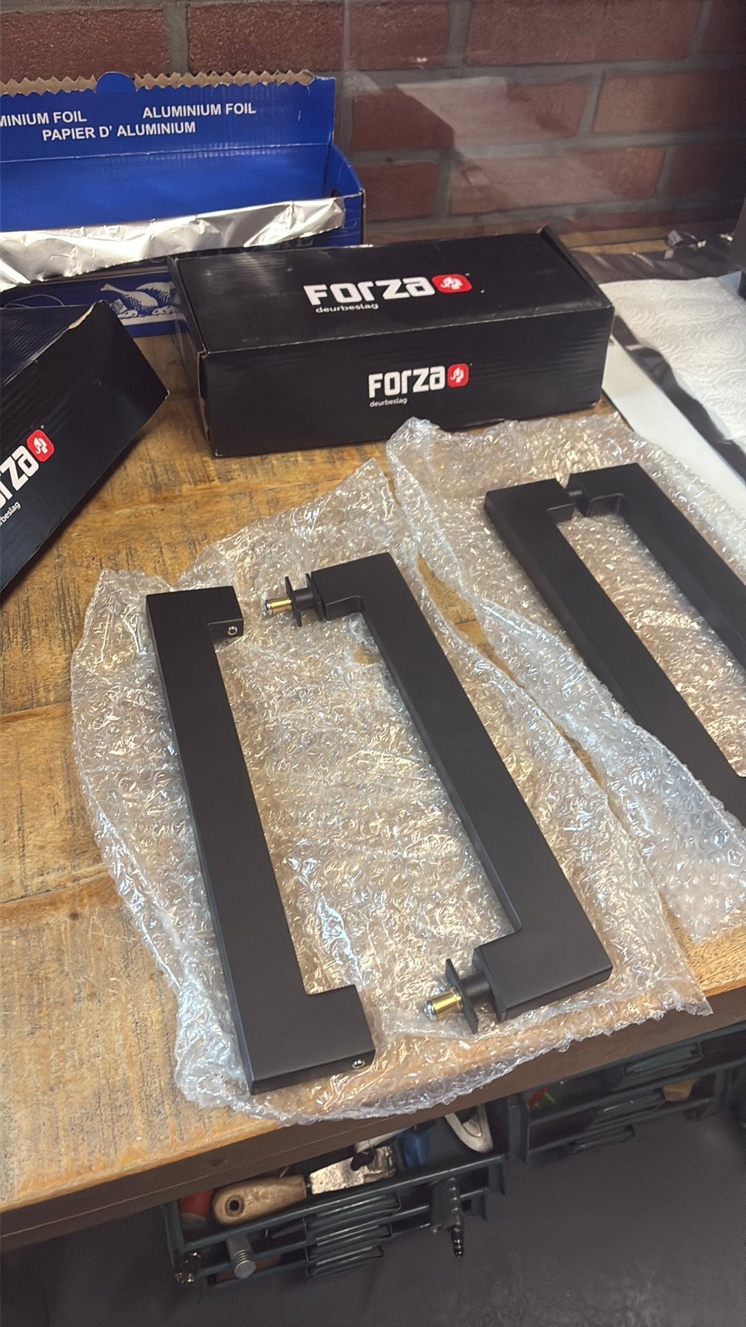 Deurgreep nieuw mat zwart. 2 sets, Auto-onderdelen, Ophalen of Verzenden, Nieuw, Voor, Deur