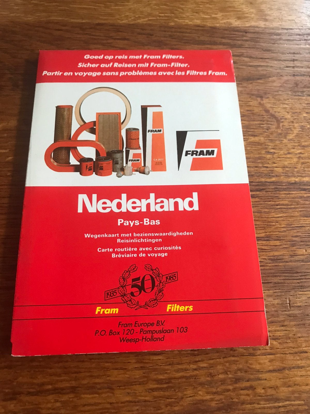 Wegenkaart Nederland, Ophalen of Verzenden