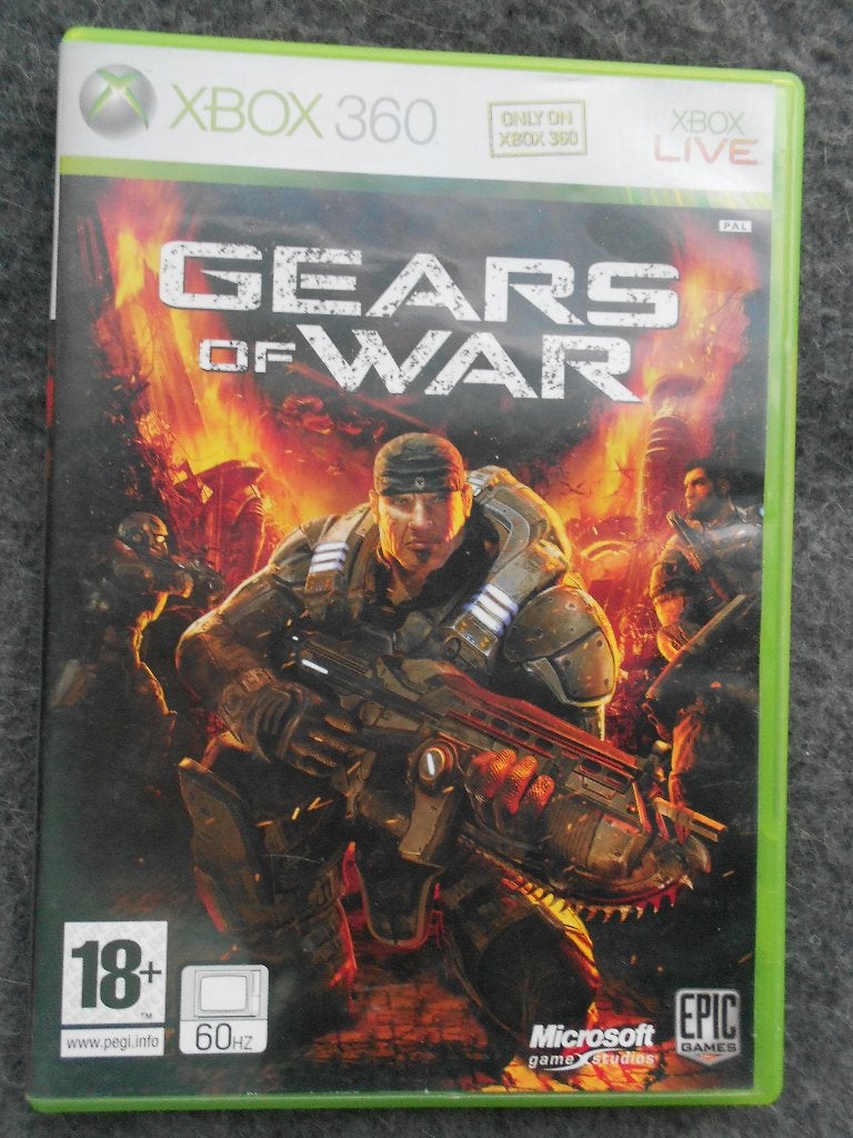 2 xbox 360 spellen: Gears of War 1 + 2, Ophalen, Online, Gebruikt, Vanaf 18 jaar