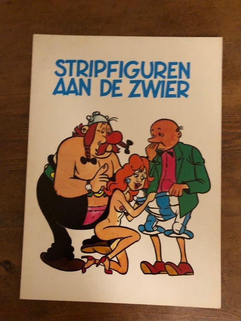 Stripfiguren aan de zwier, Eén stripboek, Ophalen of Verzenden