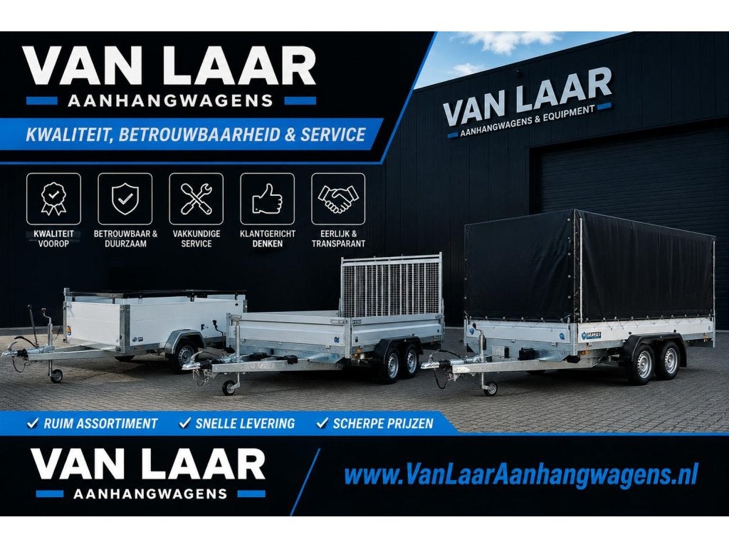 NIEUW Super degelijke bakwagen Kantelbaar + Laadklep., Niet ingevuld, Nieuw, Niet ingevuld, Niet ingevuld