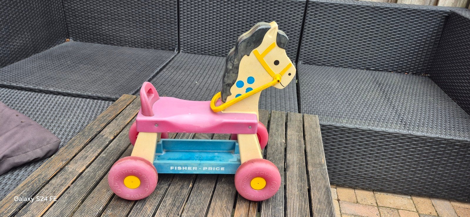 Klassieke fischer price rolpaardje, Ophalen, Gebruikt, Overige typen