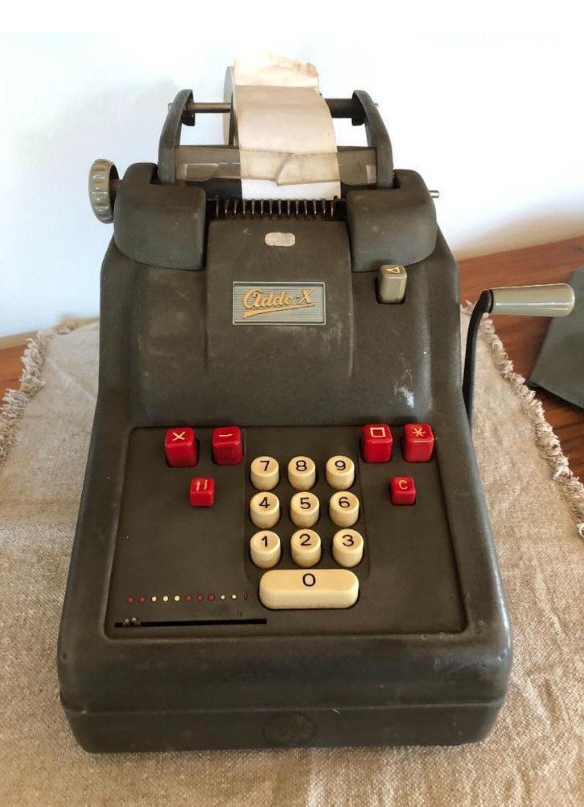 Vintage Oddo-x kassa, Ophalen of Verzenden