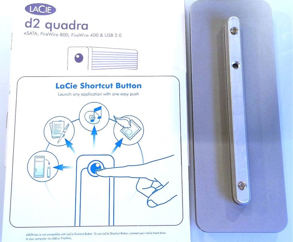 LaCie D2 Quadra HDD Stand Retrospect EMC backup Mac Vista, Computers en Software, Harde schijven, Nieuw, Desktop, Extern, HDD