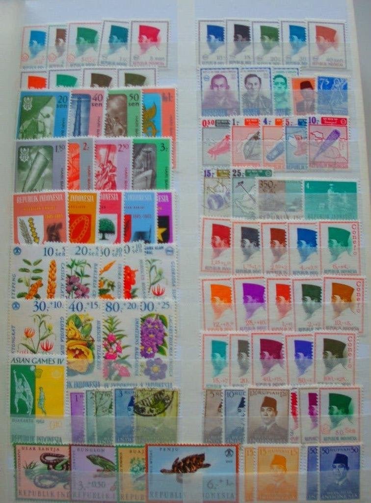 Leuchtturm stockboek Indonesie, Sierra leone, N Antillen,, Ophalen of Verzenden, Buitenland