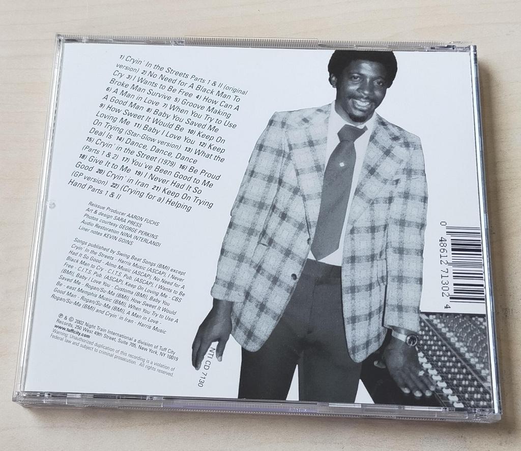 George Perkins - Cryin' In The Streets CD 1968-1979, Cd's en Dvd's, Ophalen of Verzenden, Zo goed als nieuw