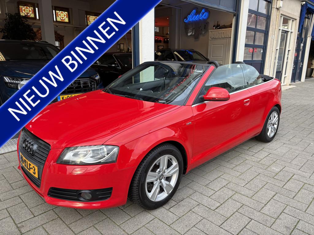 Audi A3 Cabriolet 2.0 TFSI Ambition Pro Line AUTOMAAT/S-LINE, Gebruikt, 4 cilinders, 4 stoelen, Bedrijf